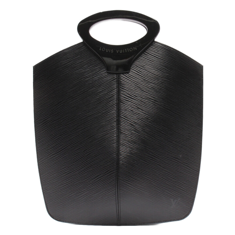 Louis Vuitton Demi Lune Epi Handbag Black